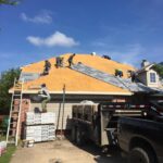 Installing synthetic underlayment