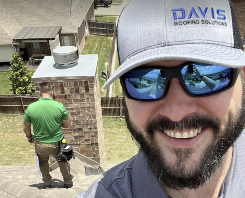 drew on a roof at adjsuter appointment