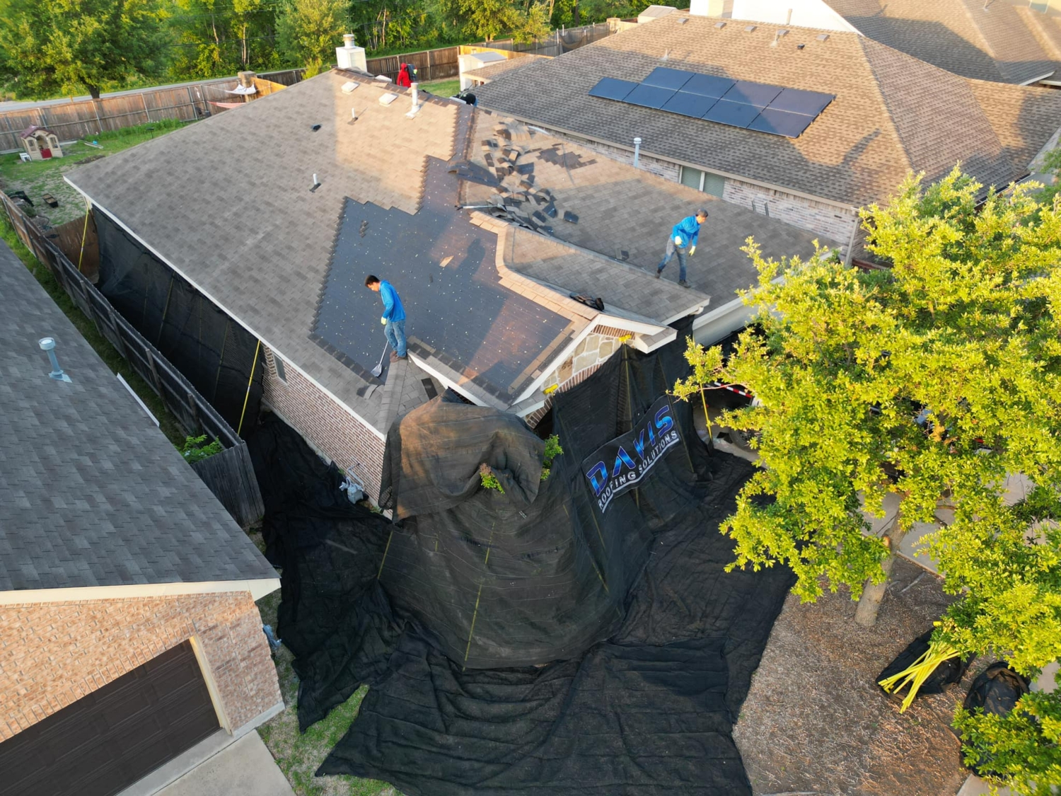 What Is The Catch-All System? | Davis Roofing Solutions
