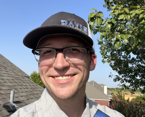 chris doing an inspection