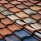 close-up of roof tiles, with their distinctive design and color scheme, on new house, created with generative ai