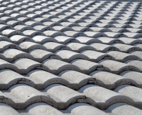 Roof tiles background